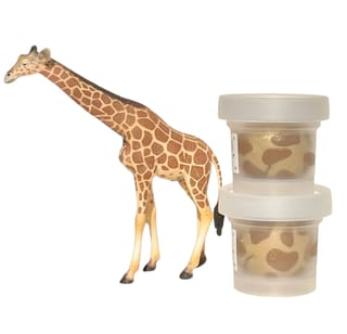 Экологически чистый пластилин Noonchi. Goodwin the Giraffe beige