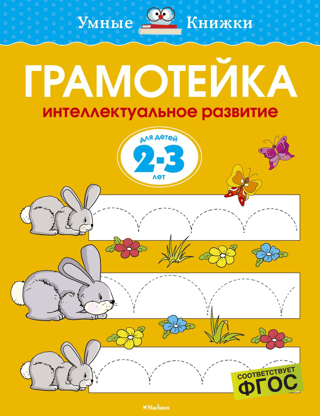 Грамотейка. Интеллектуальное развитие детей. 2-3 лет