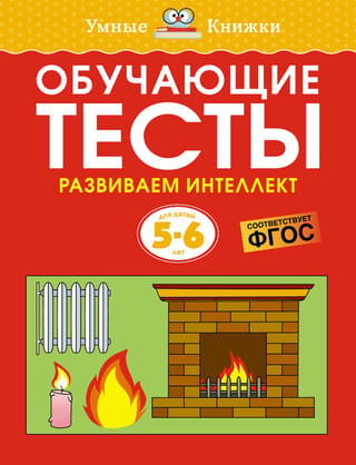 Обучающие тесты. Развиваем интеллект. 5-6 лет