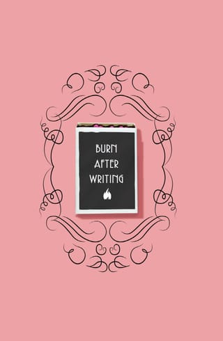 Burn After Writing. Блокнот после заполнения сжечь