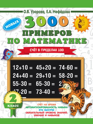 3000 Math Problems. 2nd Grade. Counting to 100.