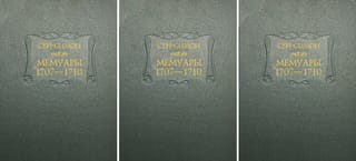 Мемуары. 1707-1710 годы. В 3 томах