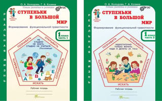 Ступеньки в большой мир. 1 класс. Рабочая тетрадь в 2 частях